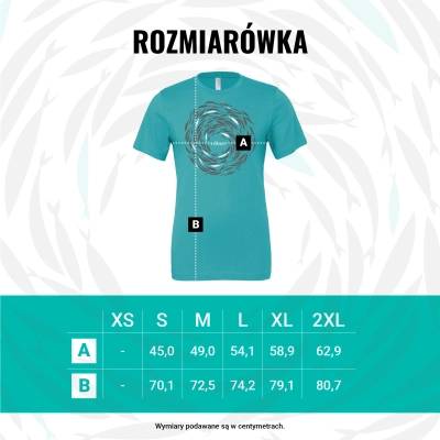 THE CHOSEN - KOMPLET: T-shirt MORSKI (Ławica ryb) + T-shirt CZARNY (Ławica ryb) - Męski